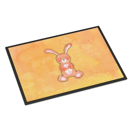 Carolines Treasures 24 x 36 in. Rabbit Watercolor Indoor or Outdoor Mat BB7383JMAT